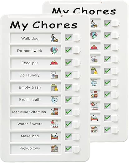 My Chores Checklist" vs. "2025 Planner Deluxe": A Comparative Review