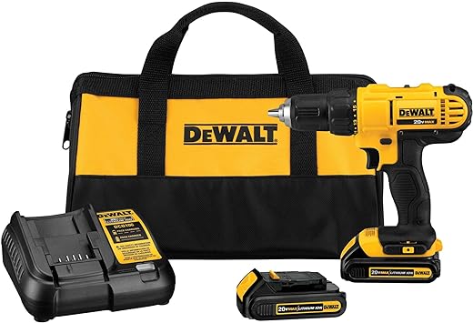 DEWALT 20V Max Cordless Drill Kit: Power and Precision for Every DIY Project